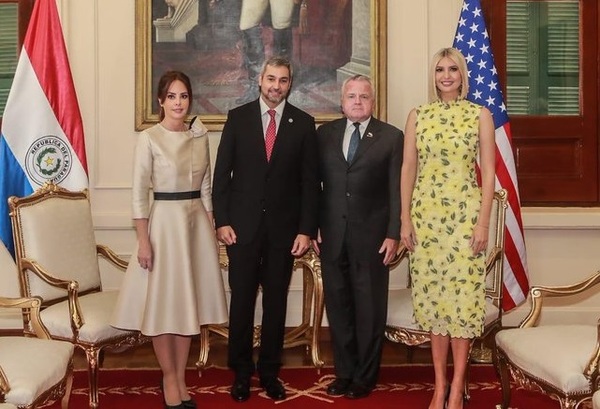 Mario Abdo recibe a Ivanka Trump en Palacio de Gobierno » Ñanduti