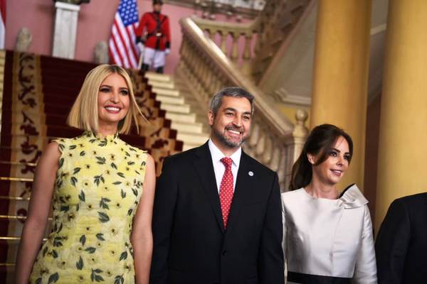 Ivanka Trump ya está en Palacio de Gobierno - ADN Paraguayo