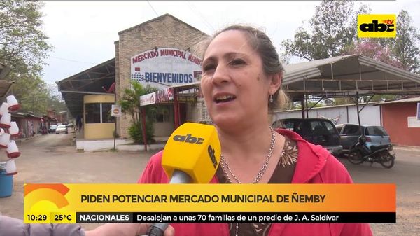 Piden potenciar Mercado Municipal de Ñemby - ABC Noticias - ABC Color