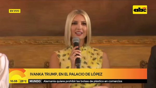 Ivanka Trump en el Palacio de López - ABC Noticias - ABC Color