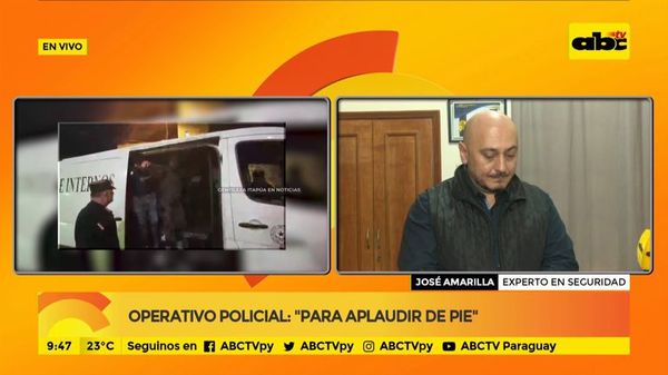 “Debemos potenciar a la Policía Nacional”, según experto en seguridad - ABC Noticias - ABC Color