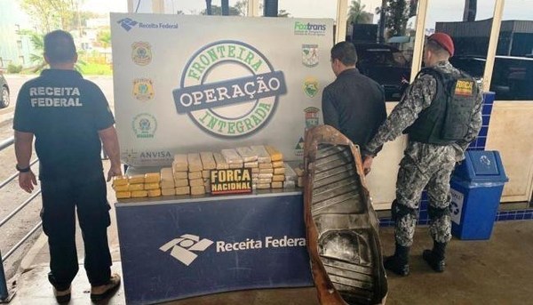 OTRO PARAGUAYO CAE CON MÁS DE 40 KG DE DROGA EN ADUANA BRASILEÑA