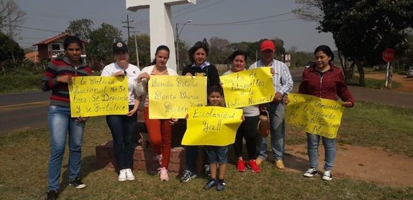 Familiares de policías también se movilizaron en misiones - Digital Misiones