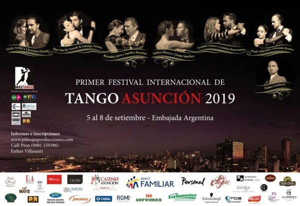 Continúa este viernes, Primer Festival Internacional de Tango Asunción 2019 - .::RADIO NACIONAL::.