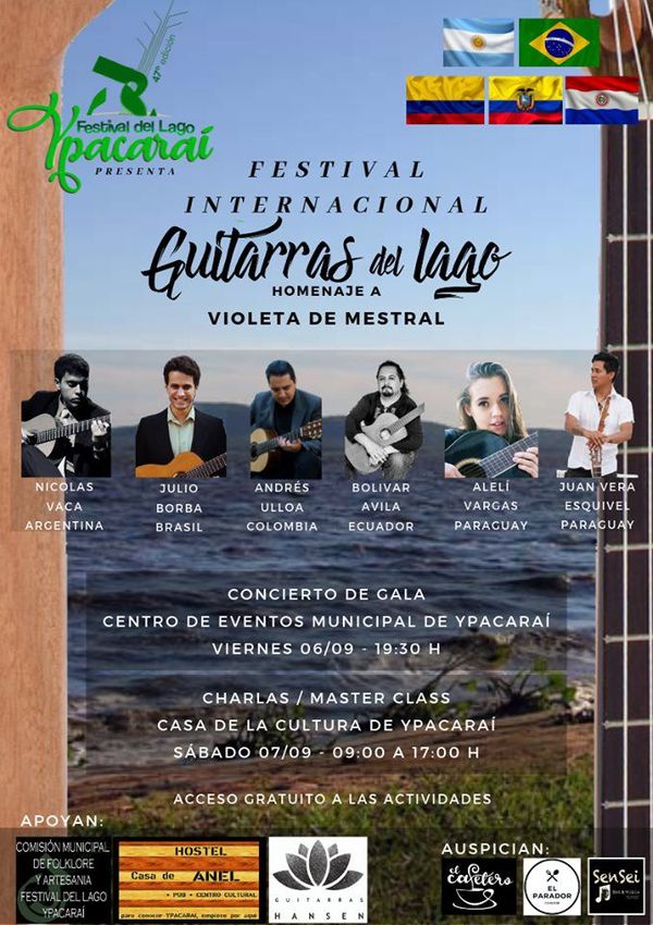 Noche de Guitarras en el Festival del Lago Ypacaraí - Música - ABC Color