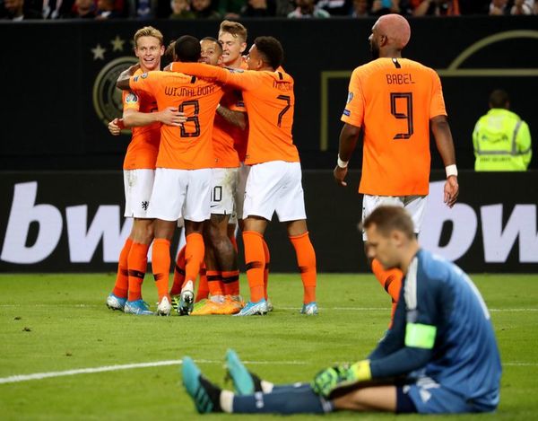 Holanda vence en su visita a Alemania - Fútbol - ABC Color
