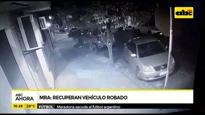 MRA: Recuperan vehículo robado - ABC Noticias - ABC Color