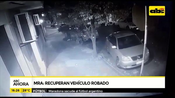 MRA: Recuperan vehículo robado - ABC Noticias - ABC Color