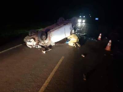 AHORA: VUELCO DEJA UNA VÍCTIMA FATAL EN NARANJITO