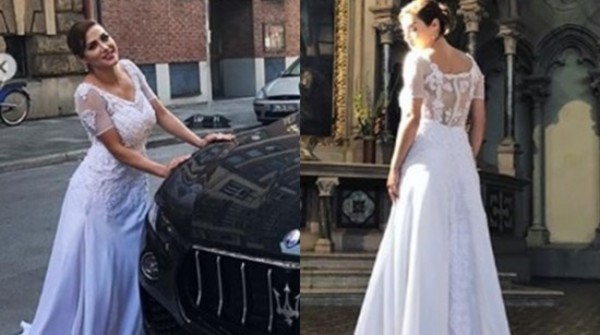 Claudia De Andrade Sorprendió A Todos Con Vestido De Novia En Alemania