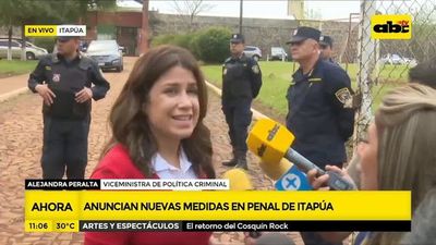 Anuncian nuevas medidas en Penal de Itapúa - ABC Noticias - ABC Color