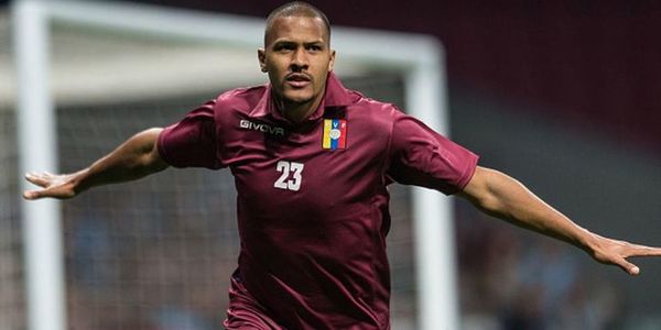 Salomón Rondón no jugará contra Colombia - Fútbol - ABC Color