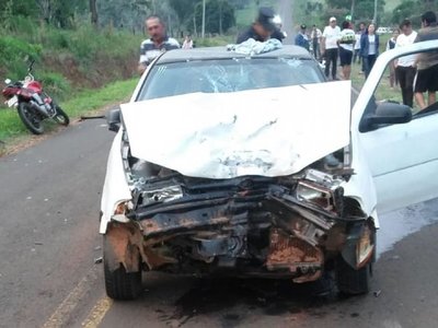 Motociclista fallece tras accidente en Yasy Cañy