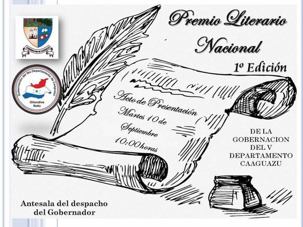 Caaguazú abre concurso nacional de literatura