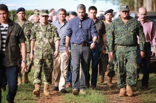 Mario Abdo sobre FF.AA.: 'tenemos una capacidad ociosa que no estamos usando adecuadamente contra el crimen organizado'