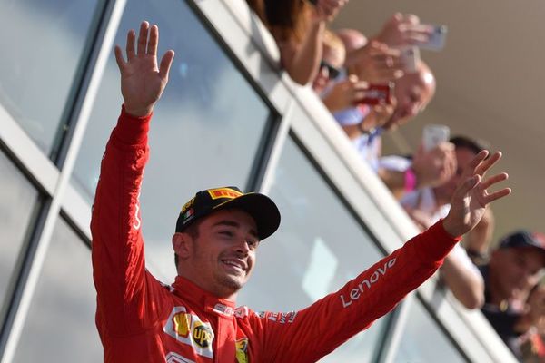 Leclerc rompe la sequía de Ferrari - Automovilismo - ABC Color