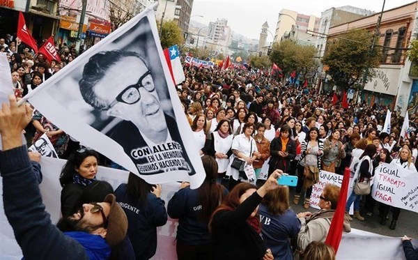 A 46 años del golpe de Pinochet, miles de personas se movilizaron en Chile para recordar a las víctimas - ADN Paraguayo