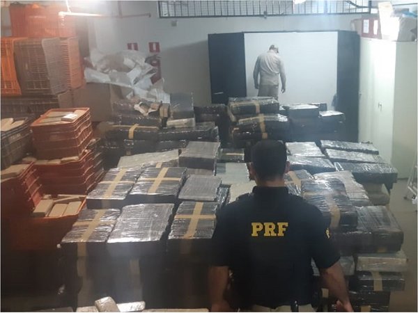 Paraguayos son detenidos en Brasil con casi 5 toneladas de marihuana