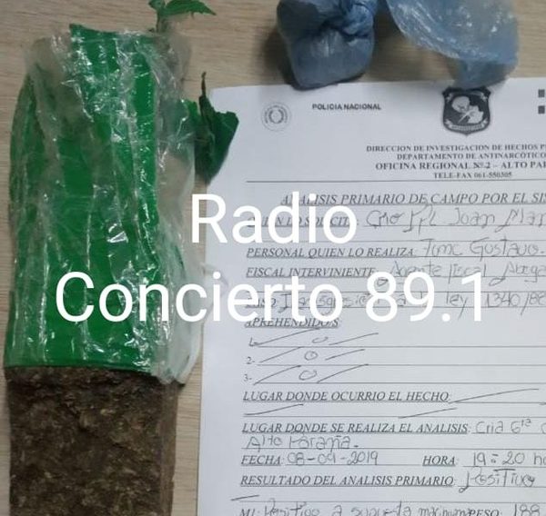 Hallan marihuana en habitación de menores y dan aviso a la Policía