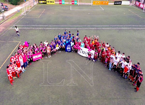 El fútbol integra a la familia del Grupo Nación