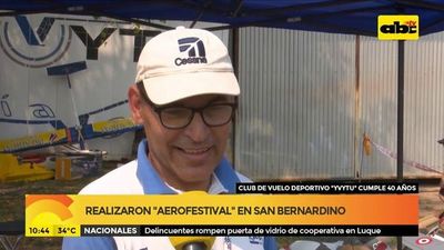 Realizaron el aerofestival en San Bernardino - ABC Noticias - ABC Color
