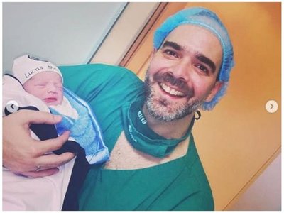 Alvaro anunció la llegada de su segundo hijo