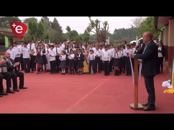 INAUGURAN AULAS EN CENTRO EDUCATIVO DE CAMPICHUELO