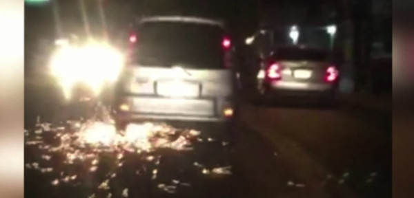 "Omisión de auxilio es lo que hacés": Arrastró una motocicleta con su auto | Noticias Paraguay