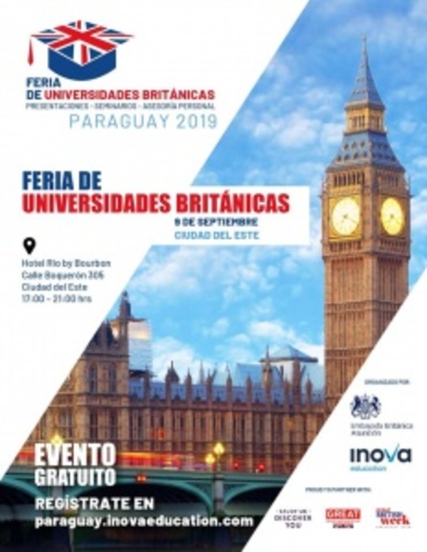 Feria de universidades británicas se realiza hoy en CDE - ADN Paraguayo
