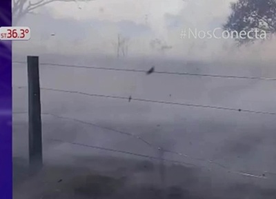 Grave incendio en reserva Mbaracayú | Noticias Paraguay
