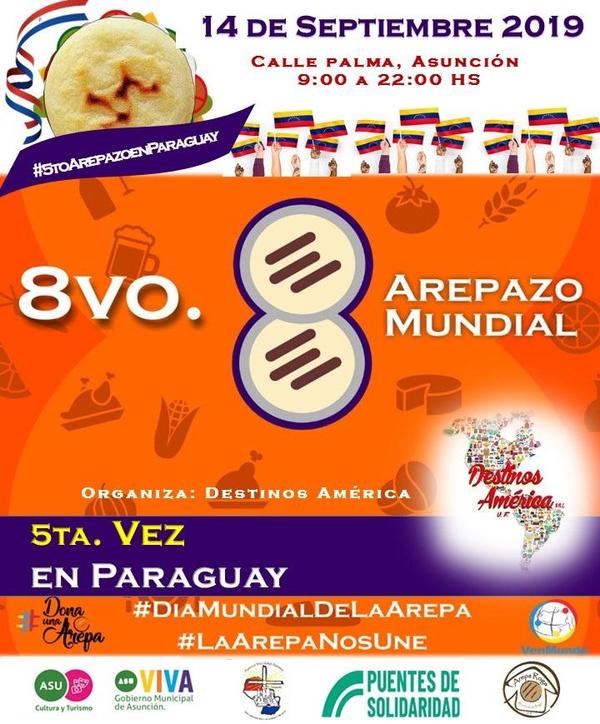 Día mundial de la Arepa, este sábado en calle Palma | .::Agencia IP::.