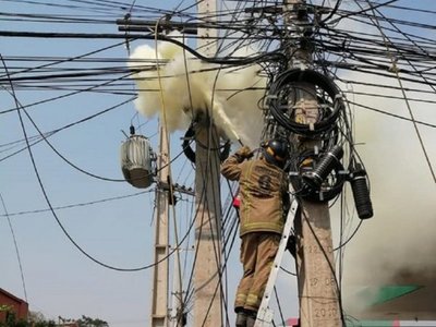 Viento norte tarova dejó sin luz a varias ciudades