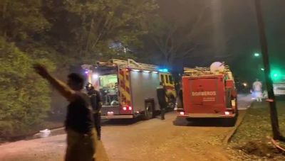 Incendio que amenazó el Paraná Country Club, en etapa de “enfriamiento” - Nacionales - ABC Color