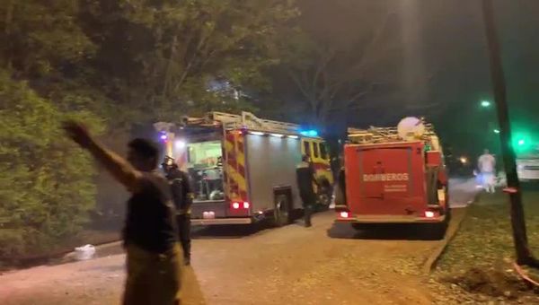Incendio que amenazó el Paraná Country Club, en etapa de “enfriamiento” - Nacionales - ABC Color