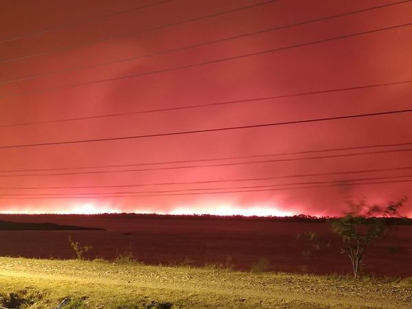 Incesantes incendios en Pantanal tiñen de tono infernal noche chaqueña - Nacionales - ABC Color