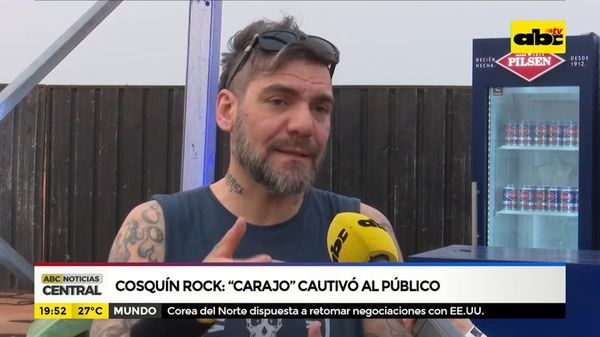 Cosquín Rock : “Carajo” cautivó al público - ABC Noticias - ABC Color