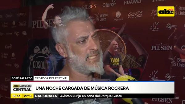 Cosquin Rock: Una noche cargada de música rockera - ABC Noticias - ABC Color