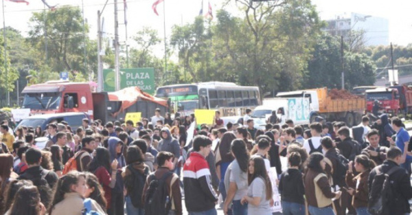 Paro de estudiantes secundarios