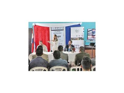 SNPP realiza curso  de mecánica automotriz en taller de Línea 29