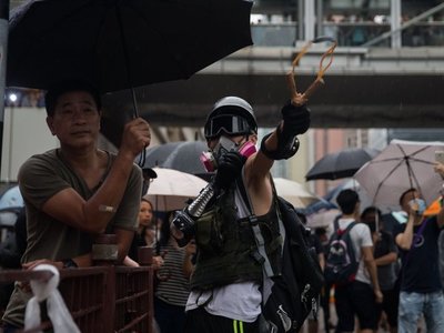 Protestas en Hong Kong provocan la mayor caída de turistas