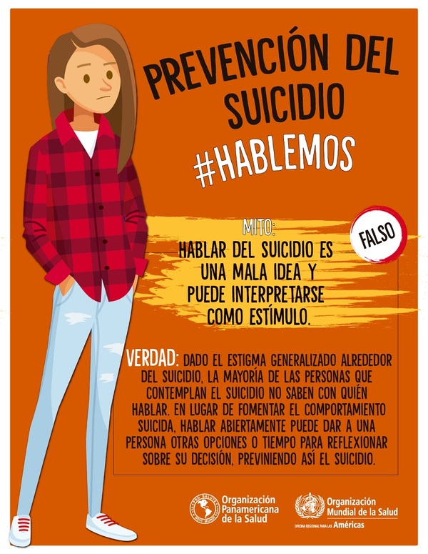 Dirección de Salud Mental desarrolla charlas y sesiones para prevenir los suicidios | .::Agencia IP::.