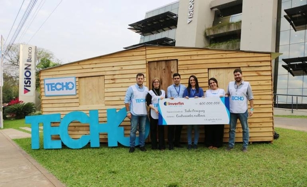 HOY / Inverfin donó G. 400 millones a Techo