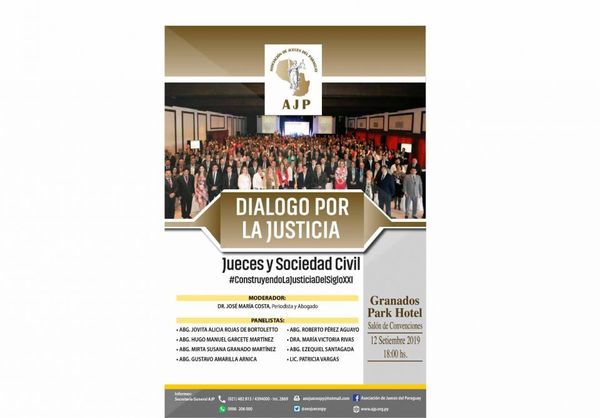 Presentan “Diálogo por la justicia”