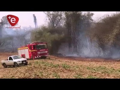 BOMBEROS DE ENCARNACIÓN EN ALERTA POR INCENDIOS FORESTALES