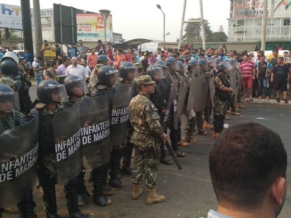 Suman 12 los aprehendidos por incidentes en Ciudad del Este