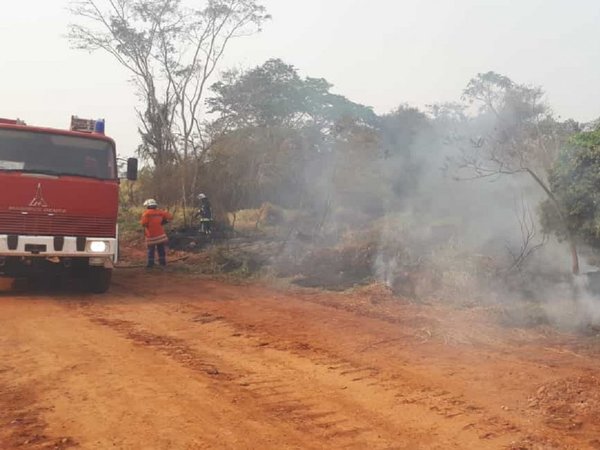 Paso Yobái: Incendio de gran magnitud en mina de oro