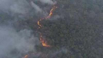 Miedo, pocos recursos e incendios incontrolables en el Chaco - ADN Paraguayo