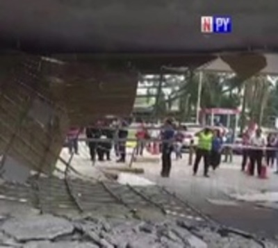 Estructura 'súper reforzada' de IPS cedió por el viento - Paraguay.com