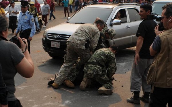 Paseros de CDE niegan vínculo con Mbururú, quien salió herido en los incidentes » Ñanduti