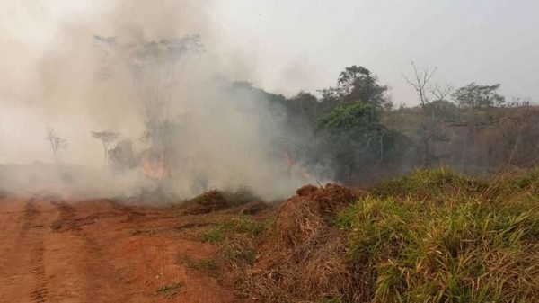 Paso Yobái: incendio afectó a una mina de oro